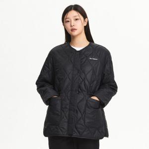 M 뉴발란스패딩 OQK NBNQE4W912-19 WOMEN 라운드넥 퀼팅 중기장 패딩자켓