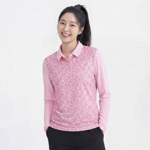 웨스트우드 HC27 우먼 플라워 프린트 폴로 티셔츠 (2컬러) WQ1WCTP414