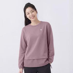 웨스트우드 HC27 우먼 우븐 하이브리드 셔링 맨투맨 (2컬러) WQ1WCTR410