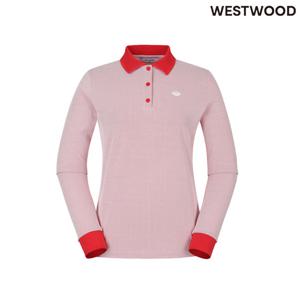 [웨스트우드]여성 봄 여름 투톤 폴로 등산셔츠 WO1WCTP414