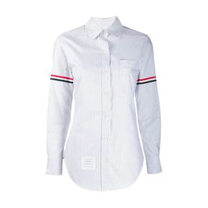 26SS 톰브라운 암밴드 스트라이프 그레이 여성 셔츠 FLL019E 00098 035