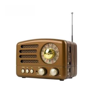 라디오 COMS) 엔틱 감성 블루투스 레트로 스피커 Brow