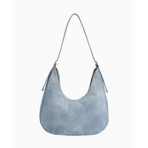 [캘빈클라인][공식] 여성 로고 데님 볼드 크레센트 크로스오버 백 4F3595G VGO