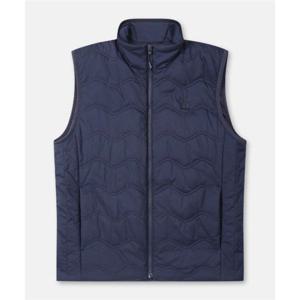 코오롱스포츠 KOLON SPORT 남성 키퍼 레귤러핏 스탠드넥 인슐레이션 베스트 TLVAS26403NAY 403190