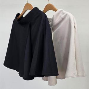 [강물처럼]빅사이즈반바지 U172L503 설레임백밴딩치마바지 LT (3