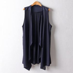 [강물처럼]아이우먼 셔링훌여름롱베스트 BGD935M503 빅사이즈 (3