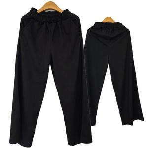 [강물처럼]빅사이즈통바지 U196L504 설레임골지와이드팬츠 OD (3