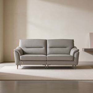 [다우닝] 베니토 3인 전체 통가죽 소파