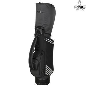 [골프우산/양말증정] 남성 사각 패턴 캐디백 111F7CB202_BK