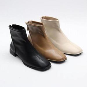 [패션] 여성 빅사이즈 앵글부츠 미들힐 98851