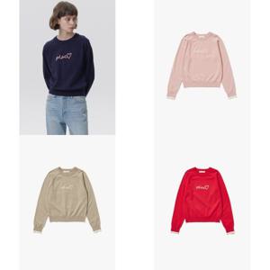 [플랙진] 여성 래글런 플랙 풀오버 니트 PWTF1NTL20W