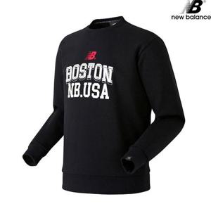 뉴발란스 NBNC942053-BK 뉴발 캠퍼스 레터 BOSTON 남녀공용 긴팔티 맨투맨