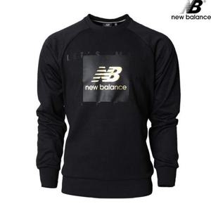 뉴발란스 NBNC519923-BK 뉴발 로고 남녀공용 긴팔티 맨투맨