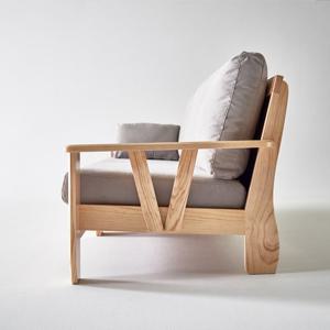 [더젠] 세비아 아쿠아텍스 고급원목 3인용소파(3인용,소쿠션포함