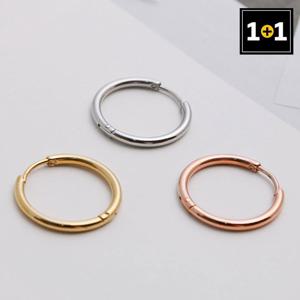 [메리그린] [하나 더 증정] 써지컬 링 피어싱 귀걸이 3종 택1