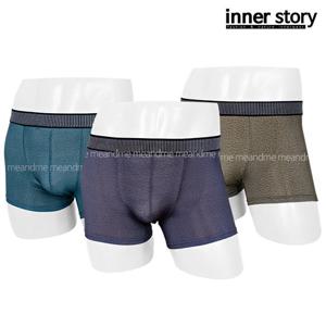 이너스토리 526 폴리스판 드로즈 사각팬티 3종 남성용