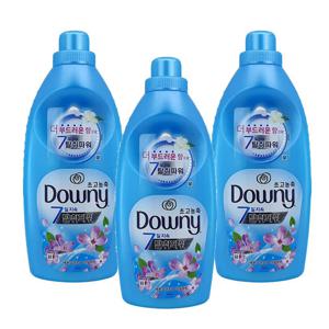 다우니 고농축 섬유유연제 다우니 라일락 (블루) 1L 3ea