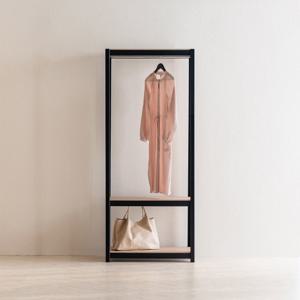 홈던트 1200x400x1950_3단(행거봉1개) 철제 드레스룸 시스템행거