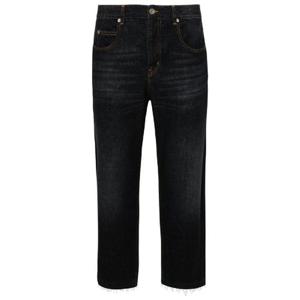 Isabel Marant 로고 패치 스트레이트 레그 진 PA0190HAA3H76H 02FK TP944847399