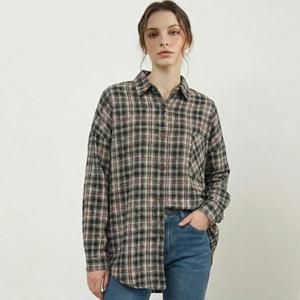 (레코브) 체크오버핏 셔츠(LC31CYNB527X)