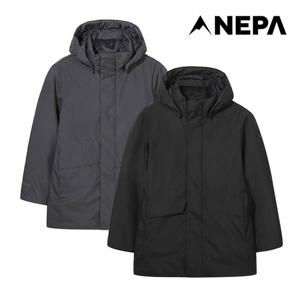 [택가539,000원] 네파 남성 벤투스 윈드스토퍼 후디 미드 다운자켓 7L72062