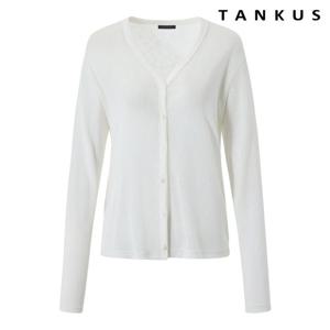 [탱커스]V넥 버튼업 루즈핏 베이직 긴팔 가디건 (TY1CD004L0)