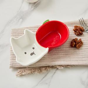 [모던하우스] 봉쥬르두부 2칸 나눔종지 사과