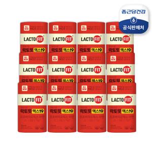 종근당건강 락토핏 맥스19 유산균 12통 (총24개월분)