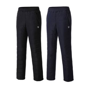 윌슨 남성 여성 겨울 기모 방풍 패딩바지 운동복 골프 바지 팬츠