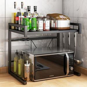 전자레인지수납장 전자레인지 선반 거치대 2단 다이 수납장 폭조