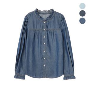 TAGME 프릴 데님 블라우스 3종 택1