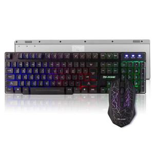 DDZONE 키보드마우스세트 LED 게이밍키보드 마우스 합본 (MK-3000)