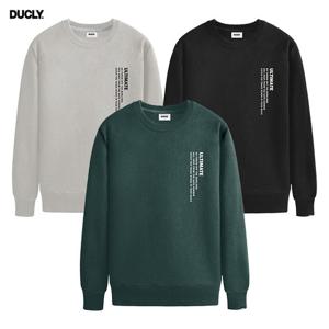 [듀클라이] 프리미엄 맨투맨 티셔츠 기모선택 DUP-M10