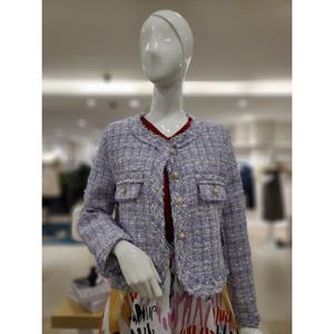 [포커스] 포커스 팝콘 트위드 자켓  FF3H7JK00577