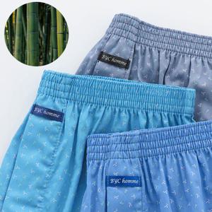 BYC 대나무 뱀부 면100 트렁크팬티 순면 60수 인밴드 사각 3매입