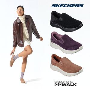 스케쳐스 여성 울트라플렉스 소가죽 슬립인스