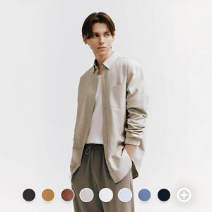 [지오다노/본사] 044902 옥스포드 긴팔 셔츠(솔리드)