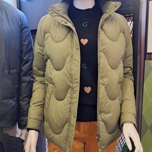 그린조이 HC06 여 웨이브 퀼팅 점퍼 GF24WJ24W