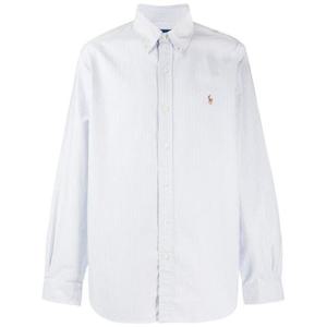 폴로 랄프로렌 컬러 포니 자수 커스텀 핏 버튼 다운 셔츠 710792