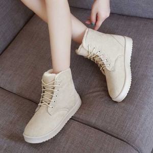 여성 워커 털신 겨울철 외출 데이트 여행 편한 신발