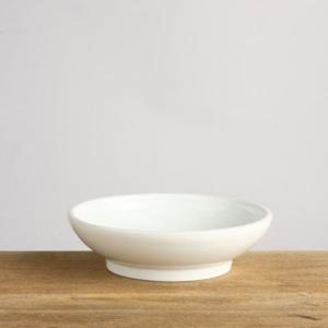 이천도자기 떡살백자 나물기 3호 17cm 찬기 그릇 식기 플레이팅식기 한식플레이팅 브런치접시 한식접시 한