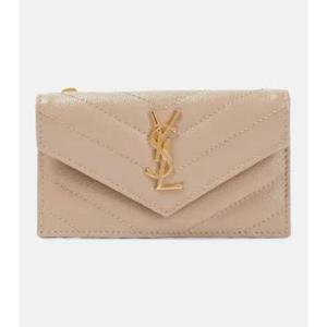 생로랑 Cassandre 레더 지갑 P00721931