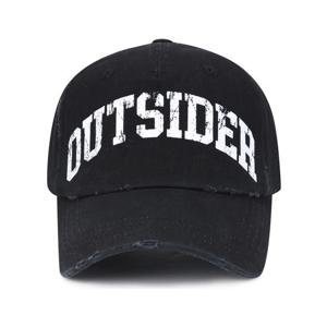 [지프]남여공용아웃사이더 빈티지 프린트 5각 볼캡 JQ2GCU118