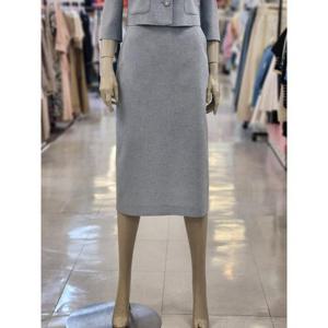 SOUP 여성 H 라인 미디 스커트 SB4SR86