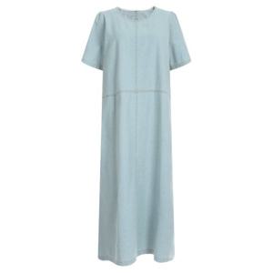 [샵앤]메리제인 캐주얼 벨티드 데님 원피스 JL-WDR-0942-연청