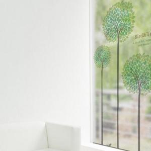 아트박스/꾸밈 cm319-버드앤트리_유리문시트지_글라스시트지