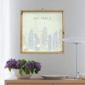 아트박스/꾸밈 th603-우드프레임액자_꽃과좋은글귀1