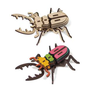 아트박스/퍼즐이야기 3D나무퍼즐 사슴벌레 곤충 모형 만들기