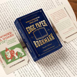 아트박스/글입다 세계 문학 전집 책끝 종이 북마크  Reader Edit