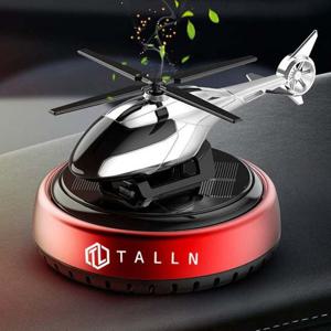 헬기방향제 D24 톨른 차량용 무소음 태양열 헬리콥터 방향제 대쉬보드방향제